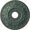 Ekena Millwork Valletta Ceiling Medallion (Fits Canopies up to 3 1/2"), 18"OD x 3 1/2"ID x 1"P, Cloud Burst CM18VLCBF - alternate 1